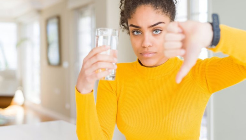 is metallic tasting water bad for you