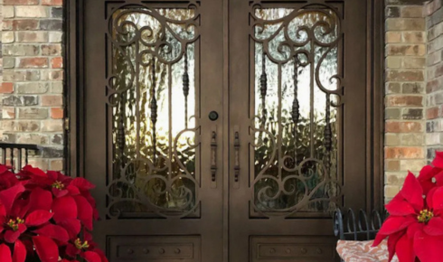 residential iron doors